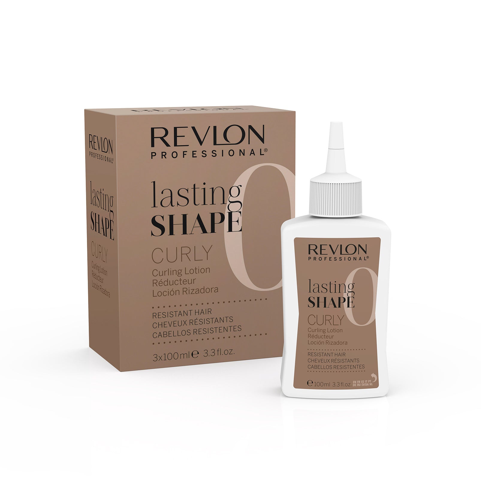 Revlon LASTING SHAPE CURLY RESISTANT HAIR 100ml (x3)