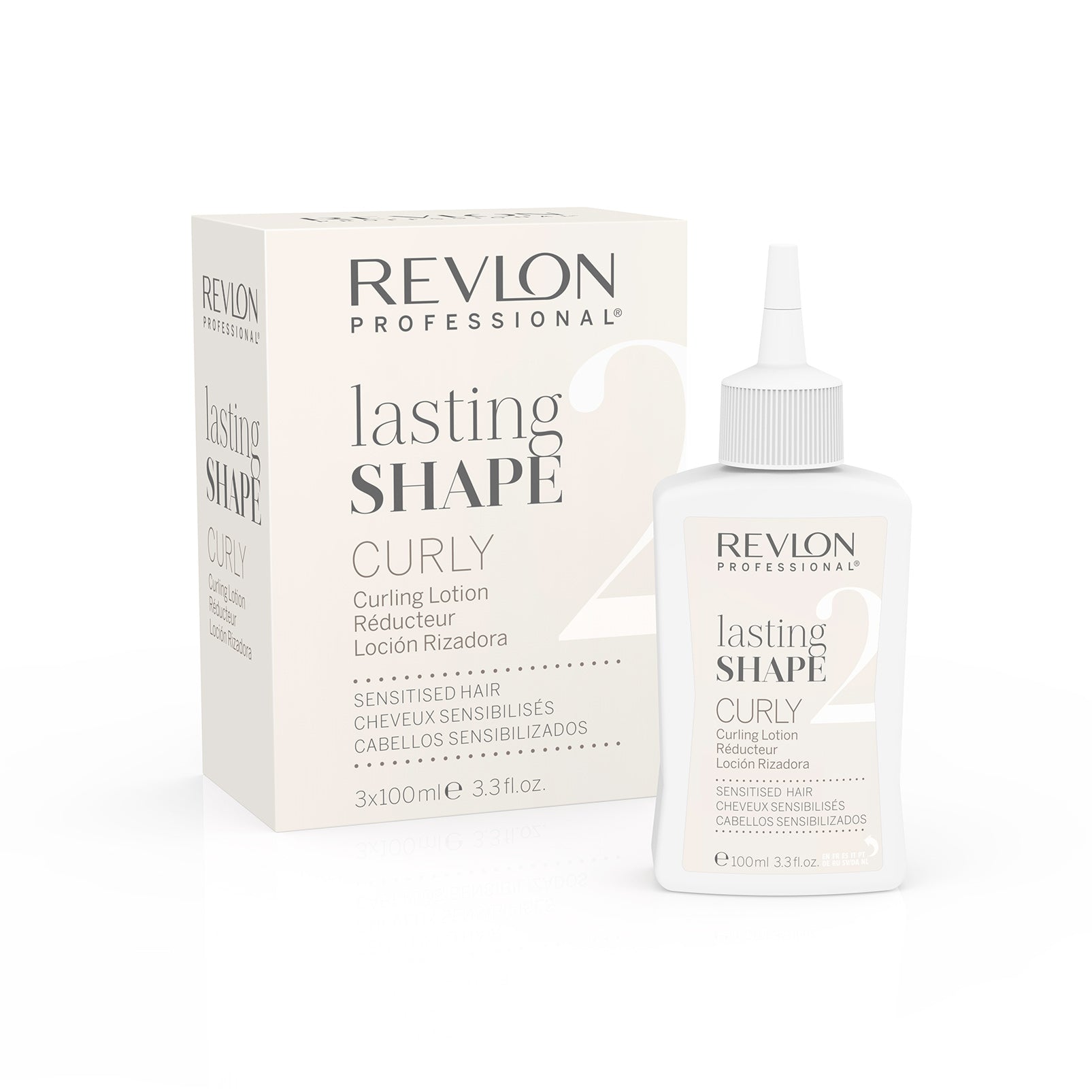 Revlon LASTING SHAPE CURLY SENSITIVE 100ml (x3)