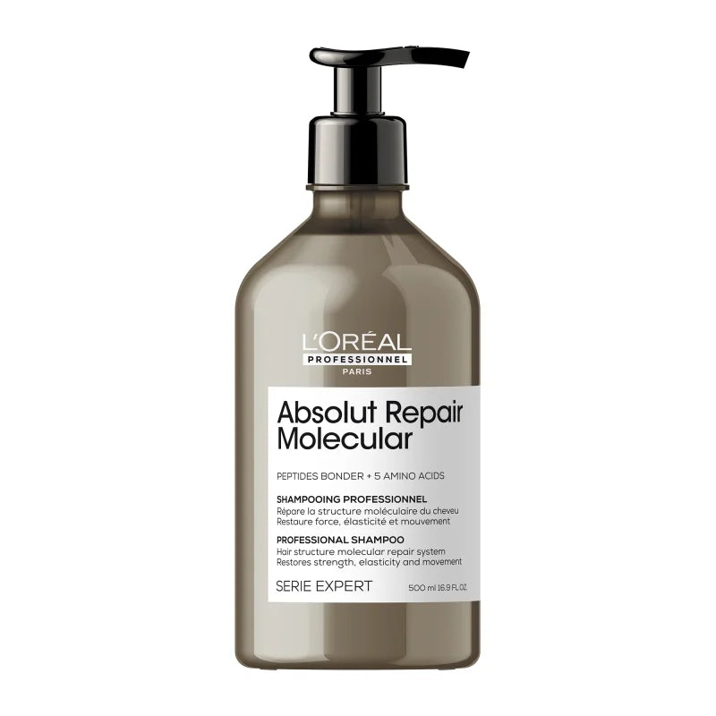 L'Oréal Professionnel Serie Expert Absolut Repair Molecular Shampoo, 500 ml