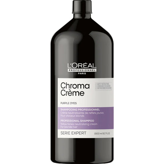 L'Oréal Professionnel Serie Expert Chroma Crème Violett Shampoo, 1500 ml