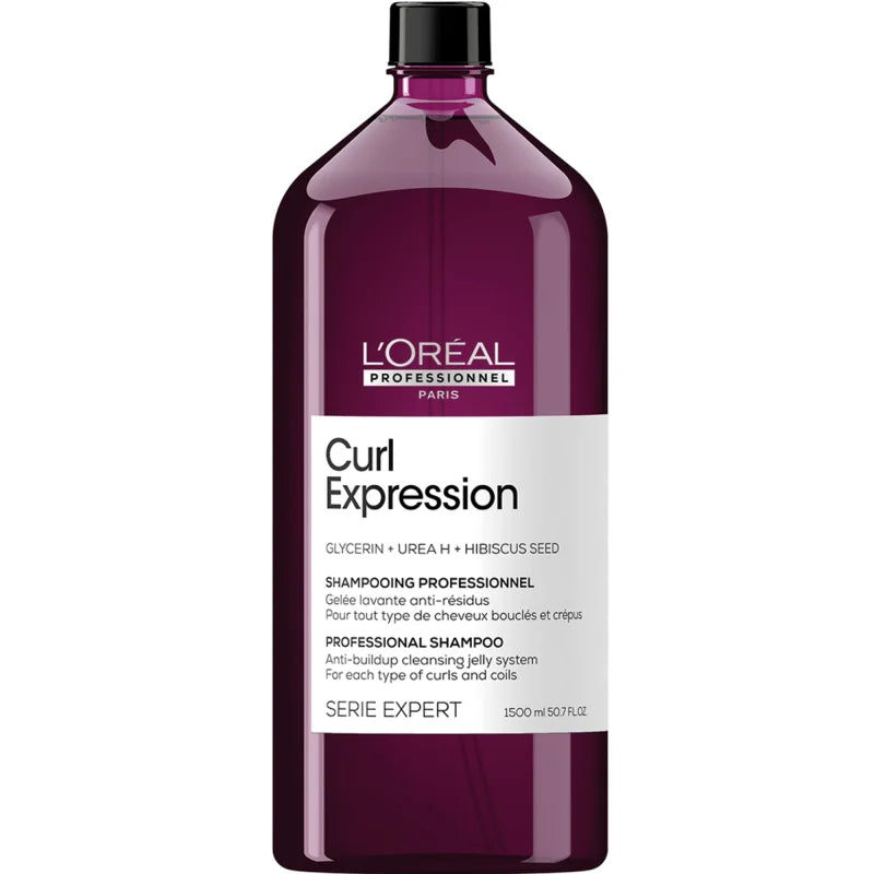 L'Oréal Professionnel Serie Expert Curl Expression Anti-Buildup Cleansing Jelly, 1500 ml