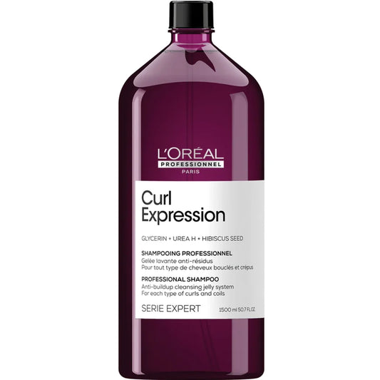 L'Oréal Professionnel Serie Expert Curl Expression Anti-Buildup Cleansing Jelly, 1500 ml