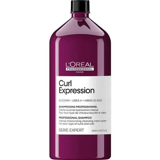 L'Oréal Professionnel Serie Expert Curl Expression Intense Moisturizing Cleansing Cream, 1500 ml