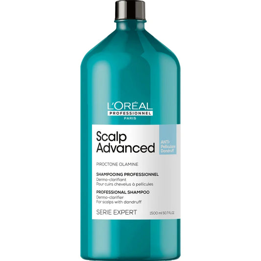 L'Oréal Professionnel Serie Expert Scalp Advanced Anti-Dandruff Shampoo, 1500 ml