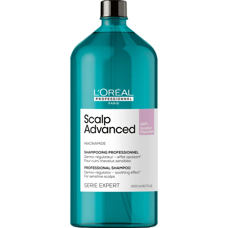 L'Oréal Professionnel Serie Expert Scalp Advanced Anti-Discomfort Dermo-Regulator Shampoo, 1500 ml