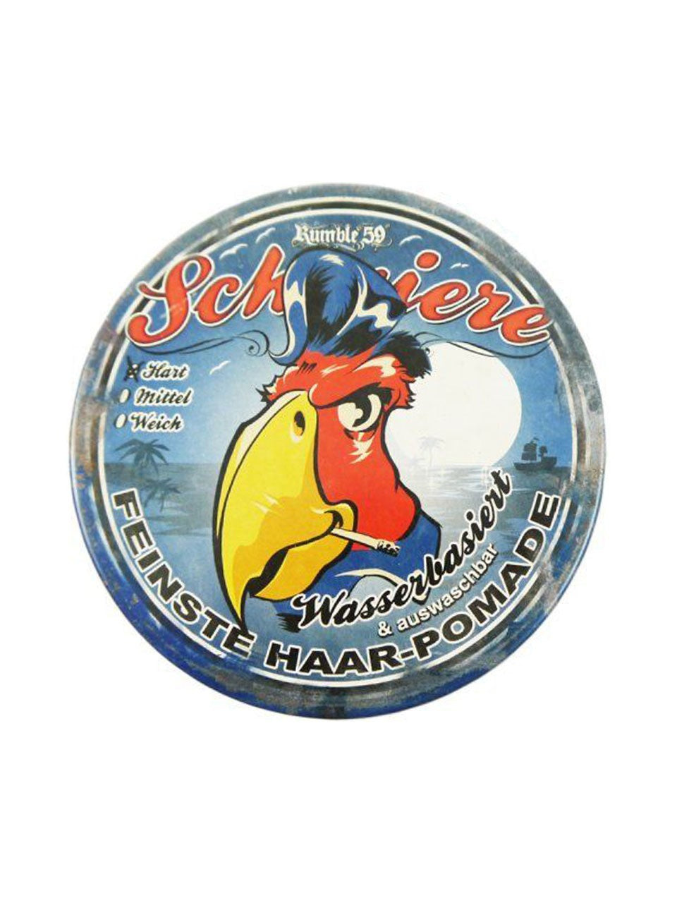 Barber's Rumble59 Schmiere Pomade Härtegrad hart 250ml wasserbasierend