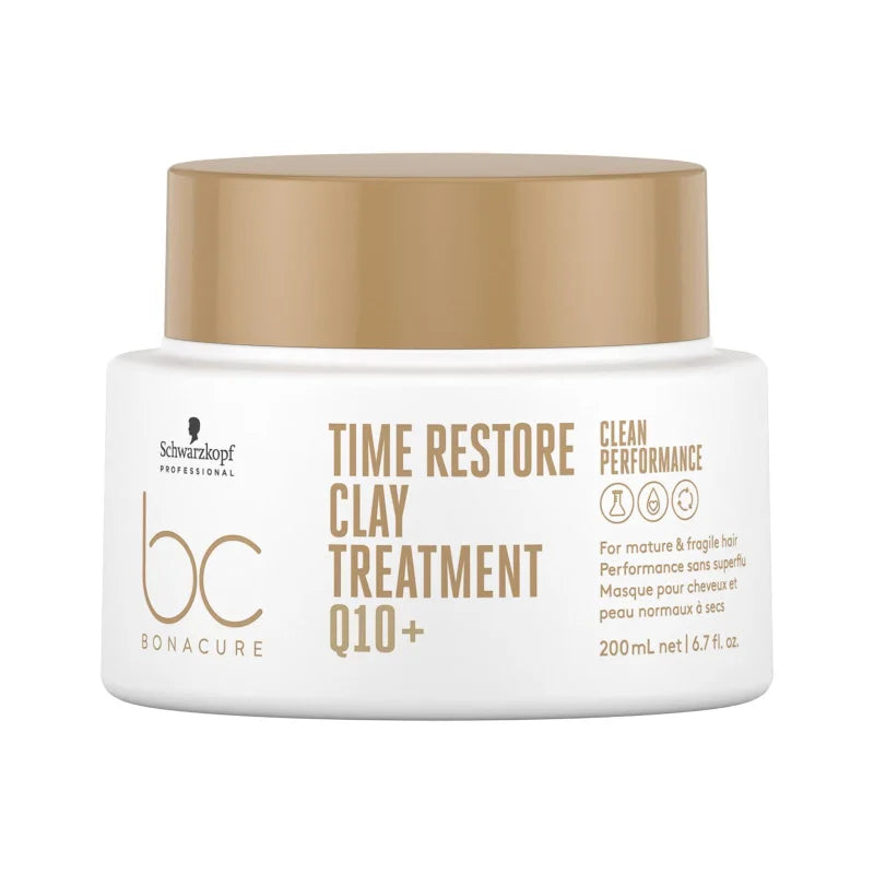 Schwarzkopf BC Bonacure Q10+ Time Restore Clay Treatment 200 ml