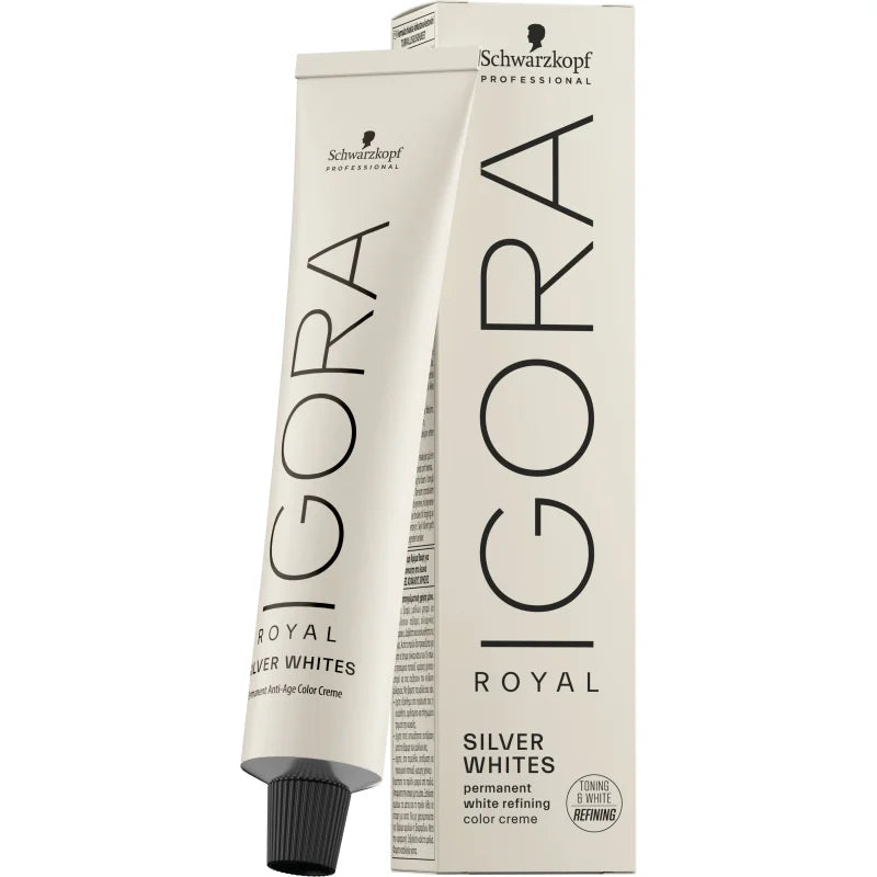 Schwarzkopf IGORA ROYAL SILVER WHITES - Rauch Grau, 60 ml