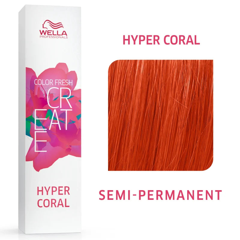 Wella Color Fresh CREATE Hyper Coral, 60 ml