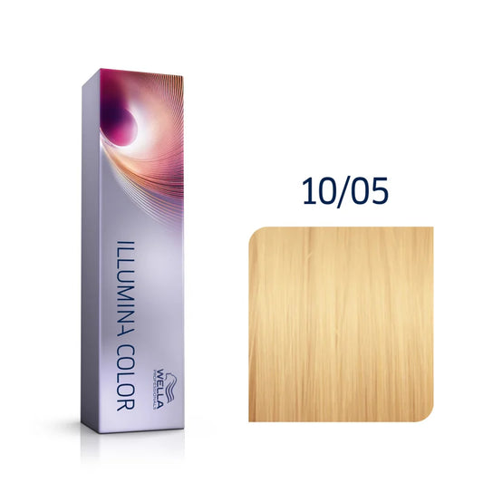 Wella Illumina Color 10/05 hell-lichtblond natur-mahagoni 60 ml