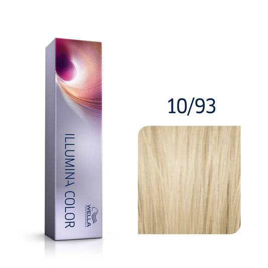 Wella Illumina Color 10/93 hell-lichtblond cendré-gold 60 ml