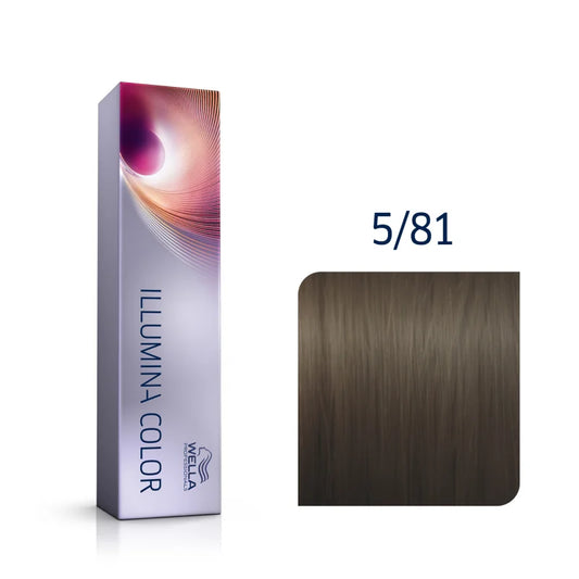 Wella Illumina Color 5/81 hellbraun perl-asch 60 ml