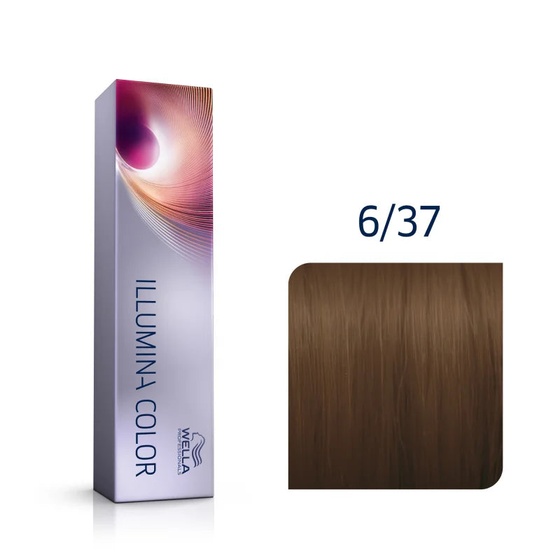 Wella Illumina Color 6/37 dunkelblond gold-braun 60 ml