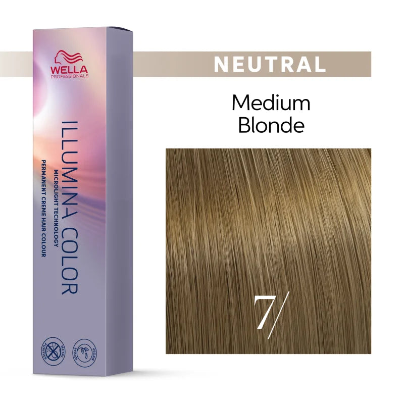 Wella Illumina Color 7/ mittelblond 60 ml