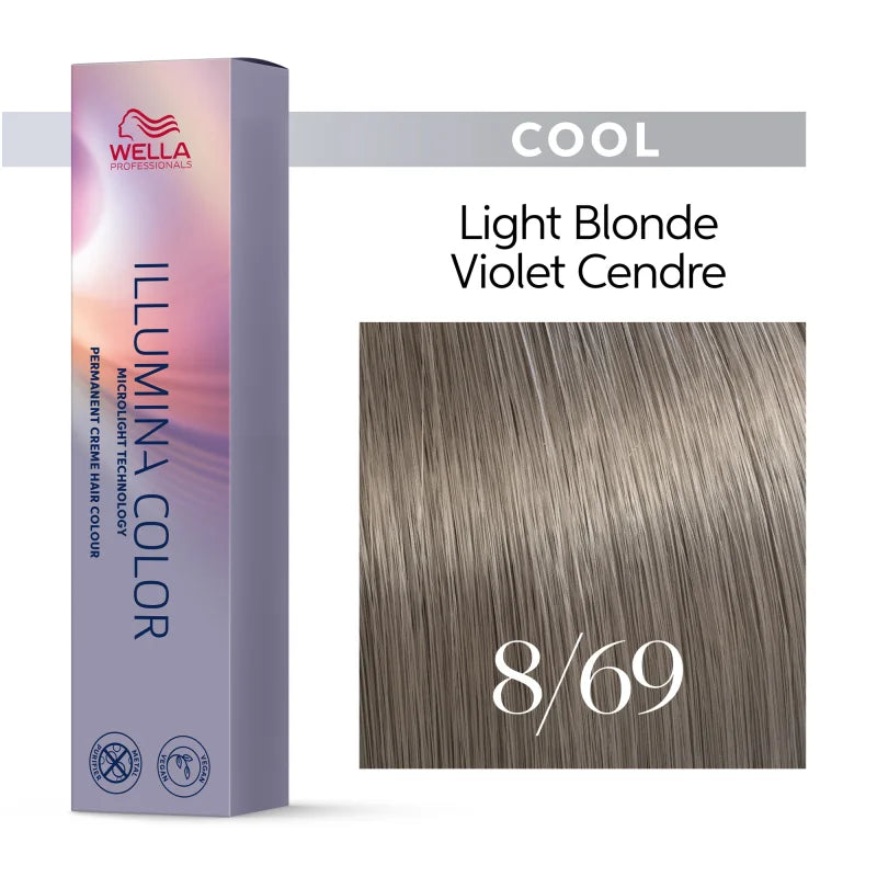 Wella Illumina Color 8/69 hellblond violett-cendré 60 ml