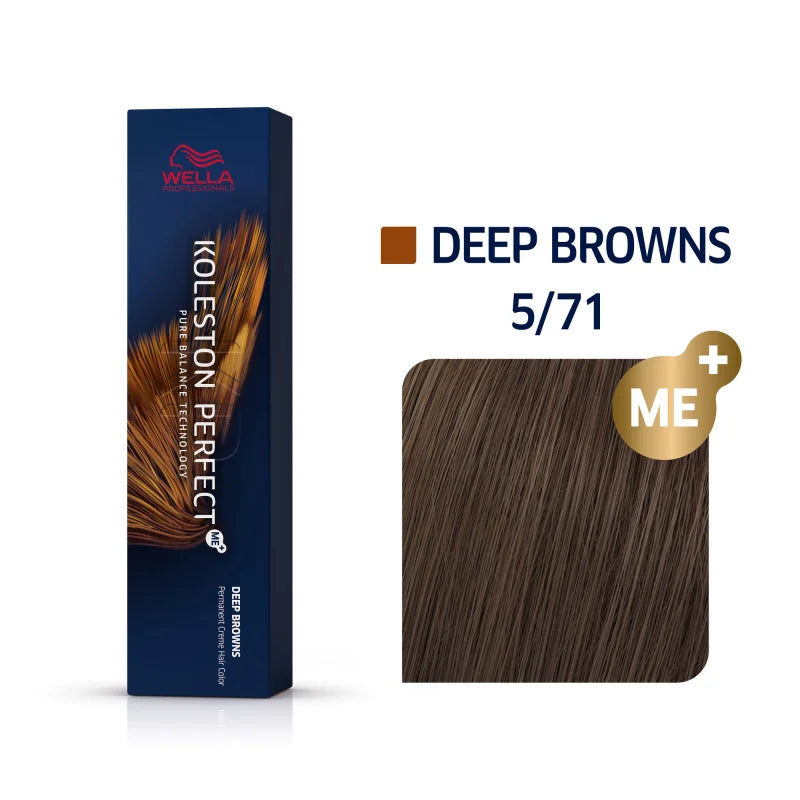 Wella Koleston Perfect Deep Browns Haarfarbe Hellbraun Braun Asch 5/71 60 ml