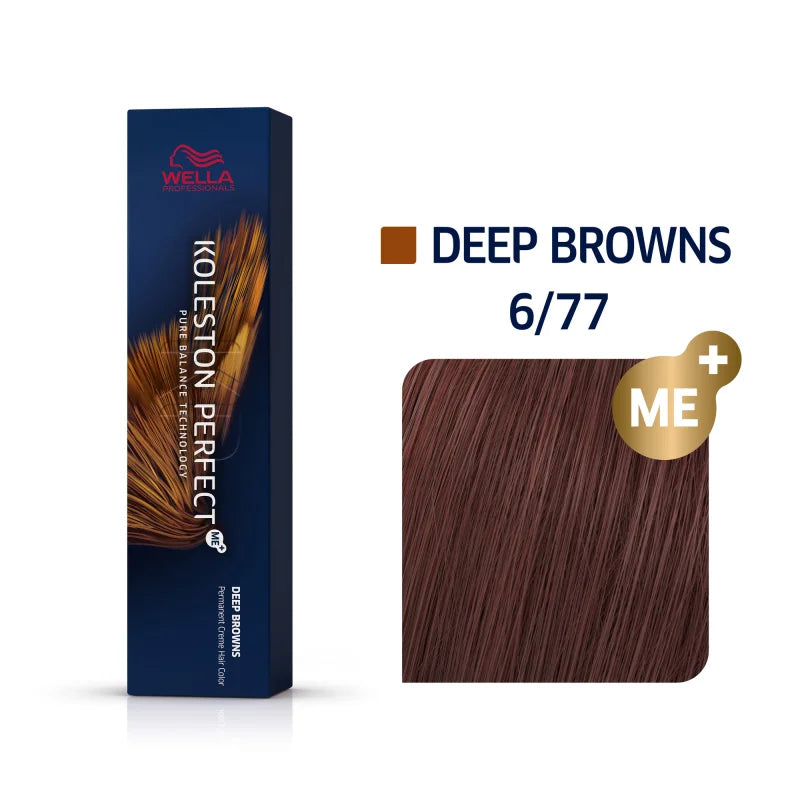 Wella Koleston Perfect Deep Browns Haarfarbe Dunkelblond Braun Intensiv 6/77 60 ml