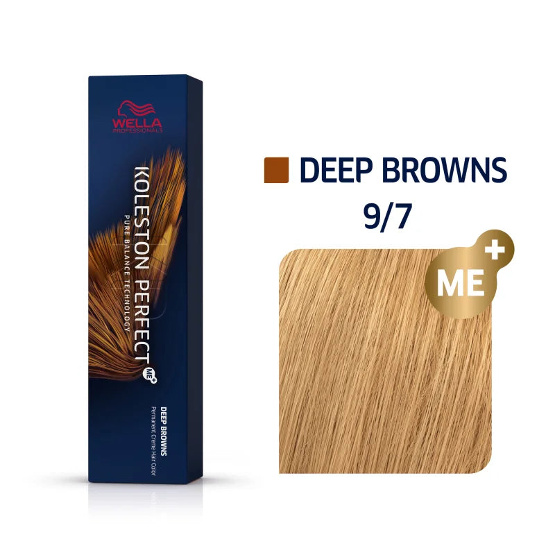 Wella Koleston Perfect Deep Browns Haarfarbe Lichtblond Braun 9/7 60 ml