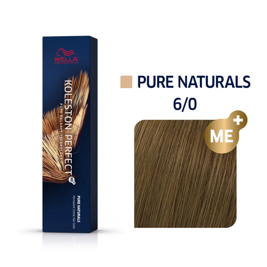 Wella Koleston Perfect Pure Naturals Haarfarbe Dunkelblond 6/0 60 ml