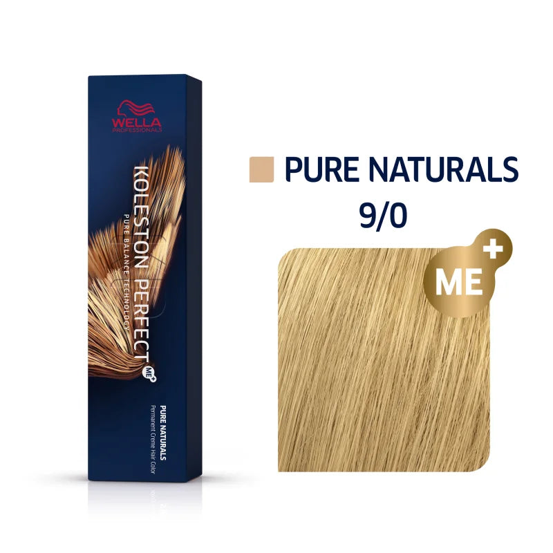 Wella Koleston Perfect Pure Naturals Haarfarbe Lichtblond 9/0 60 ml