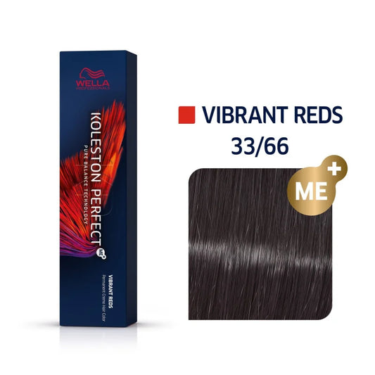 Wella Koleston Perfect Vibrant Reds Haarfarbe Dunkelbraun-intensiv violett-intensiv 33/66 60 ml