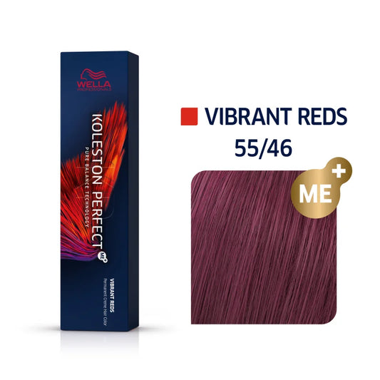 Wella Koleston Perfect Vibrant Reds Haarfarbe Hellbraun intensiv Rot Violett 55/46 60 ml