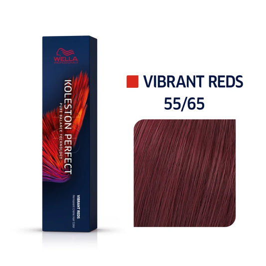 Wella Koleston Perfect Vibrant Reds Haarfarbe Hellbraun Intensiv Violett Mahagoni 55/65 60 ml