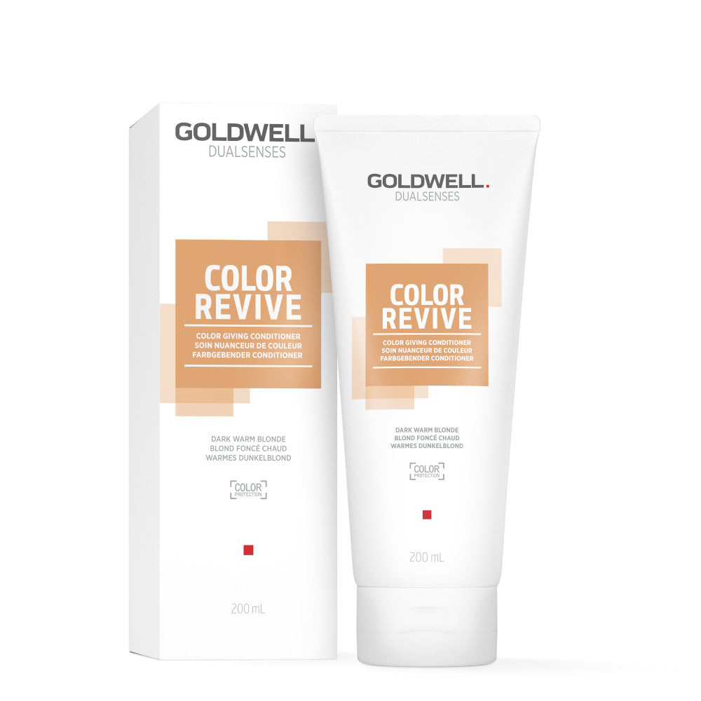 Goldwell Dualsenses Color Revive Farbgebender Conditioner warmes Dunkelblond 200 ml
