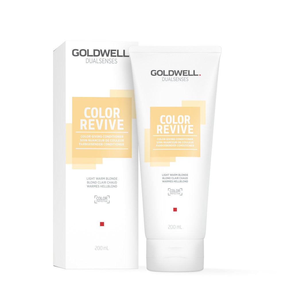 Goldwell Dualsenses Color Revive Farbgebender Conditioner warmes Hellblond 200 ml