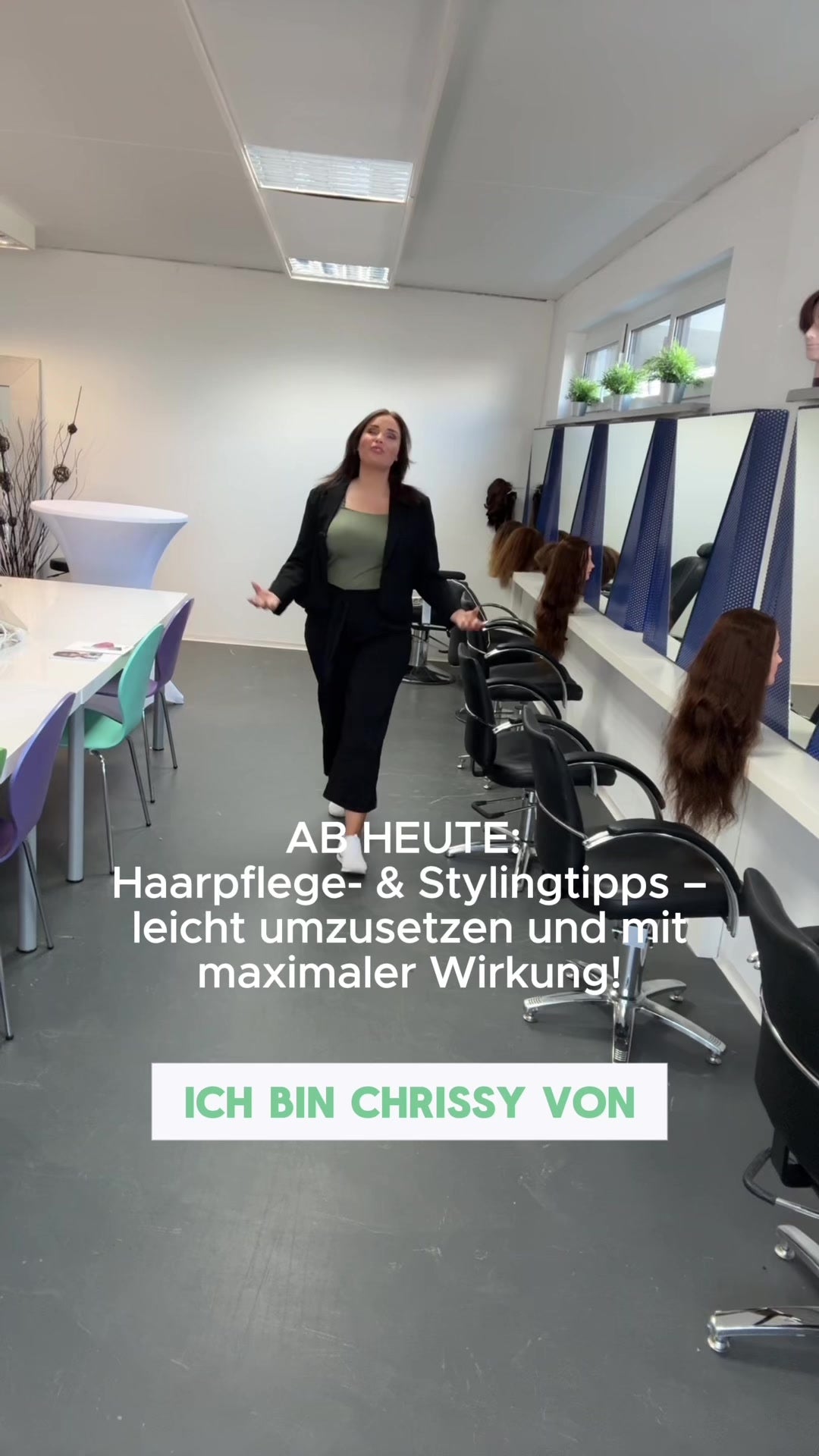 Standbild aus Chrissys Video