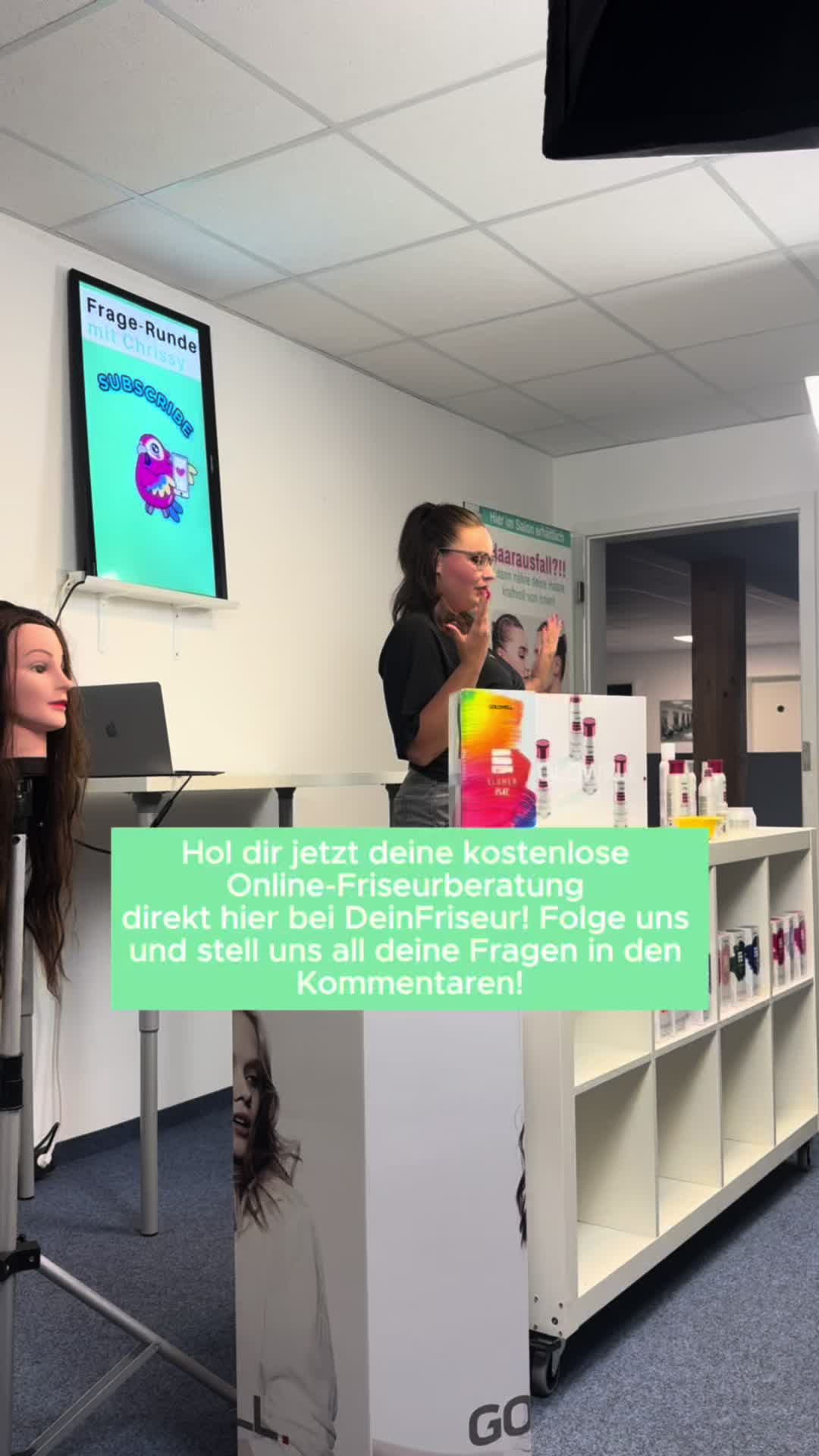 Standbild aus Chrissys Video