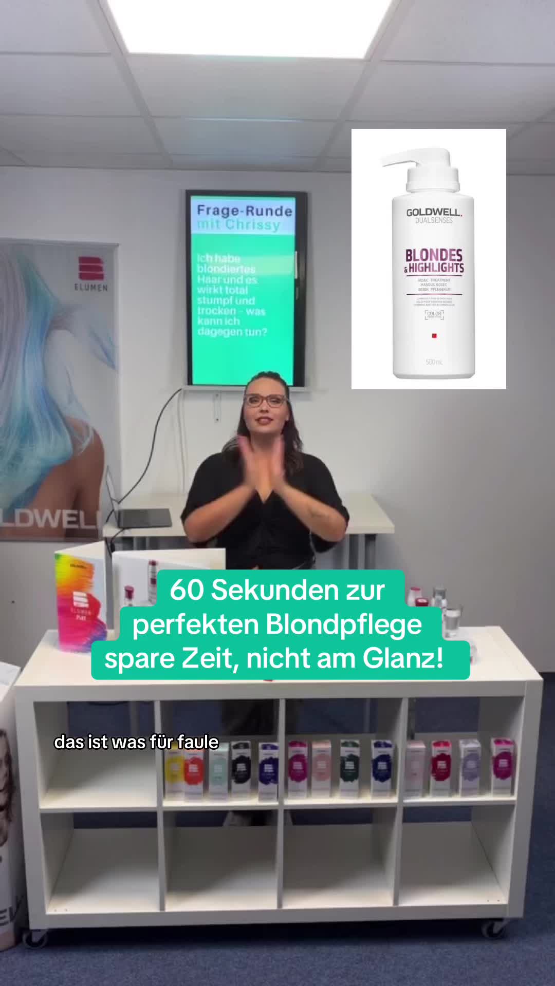 Standbild aus Chrissys Video