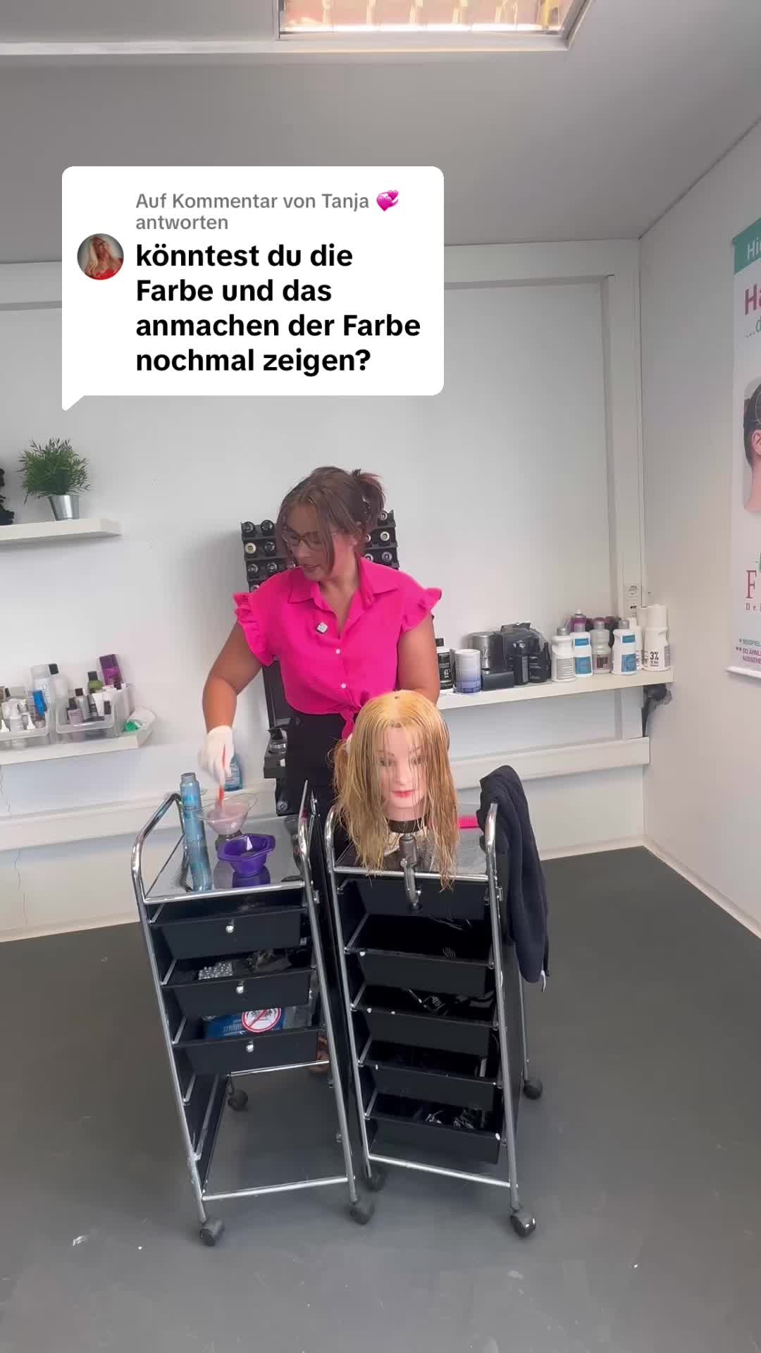 Standbild aus Chrissys Video