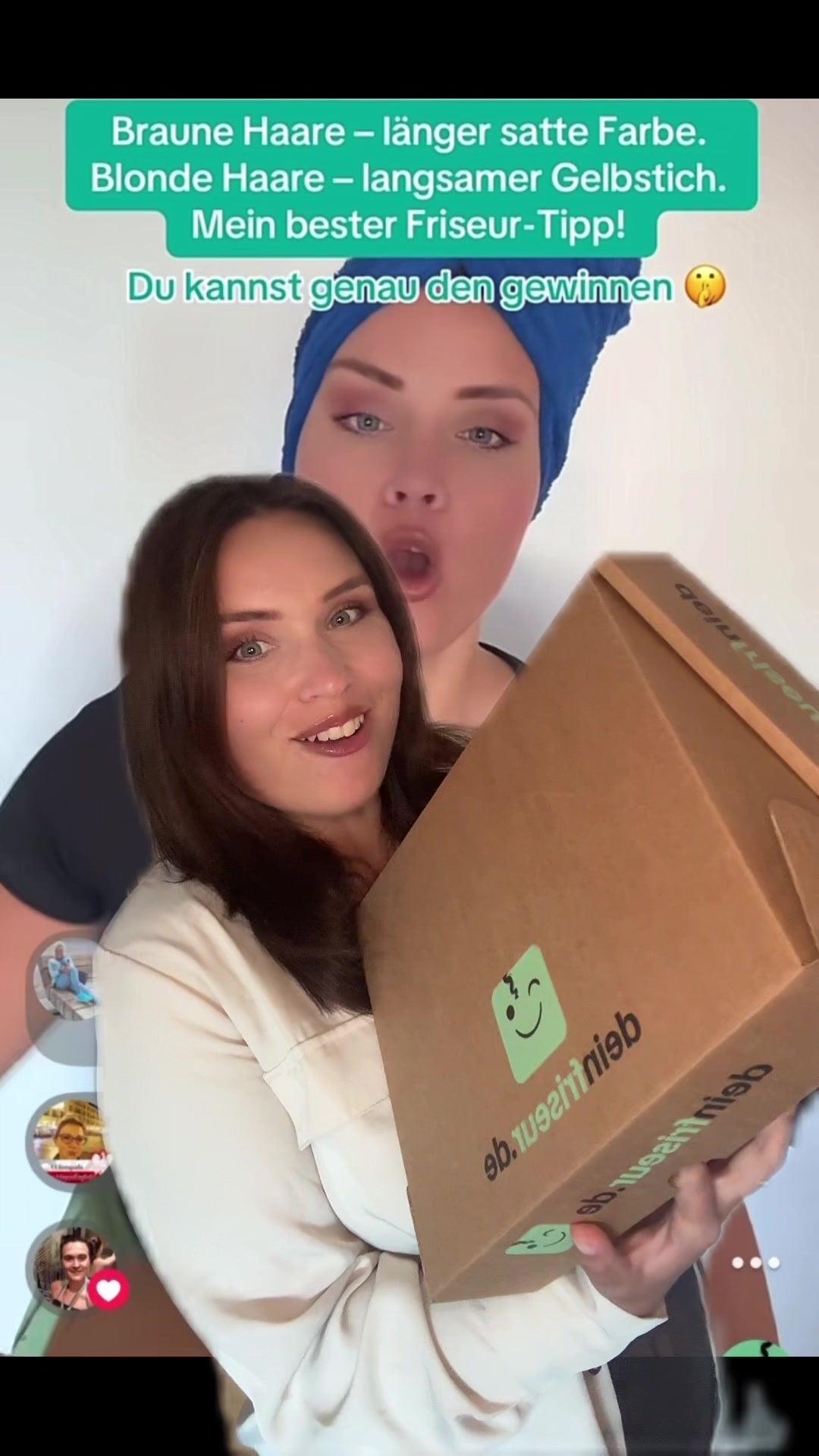 Standbild aus Chrissys Video