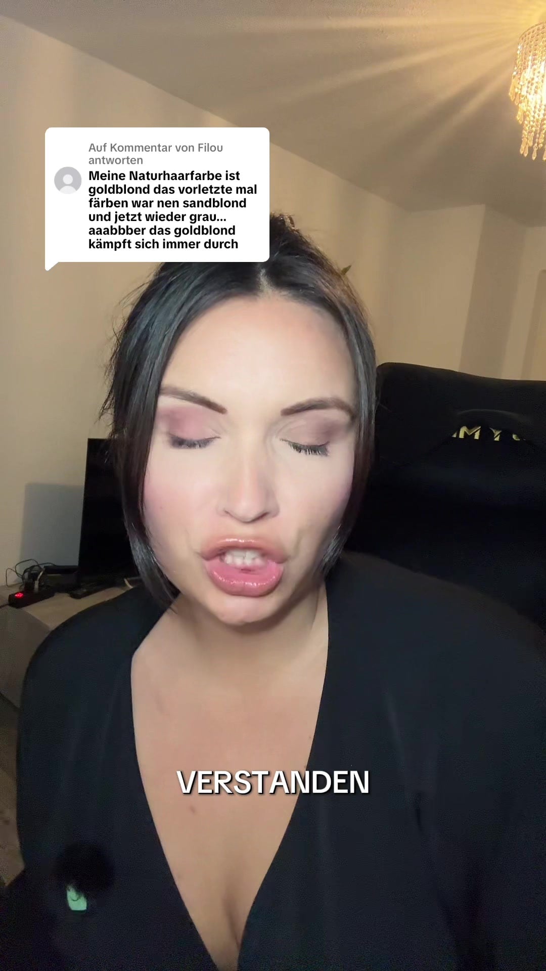 Standbild aus Chrissys Video