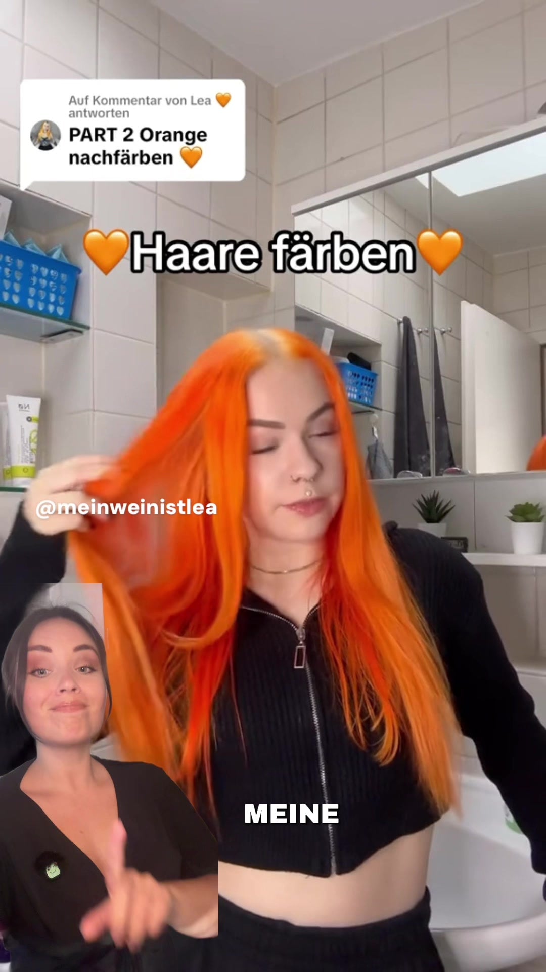 Standbild aus Chrissys Video