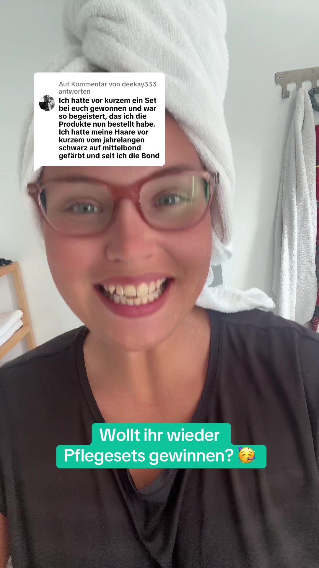 Standbild aus Chrissys Video