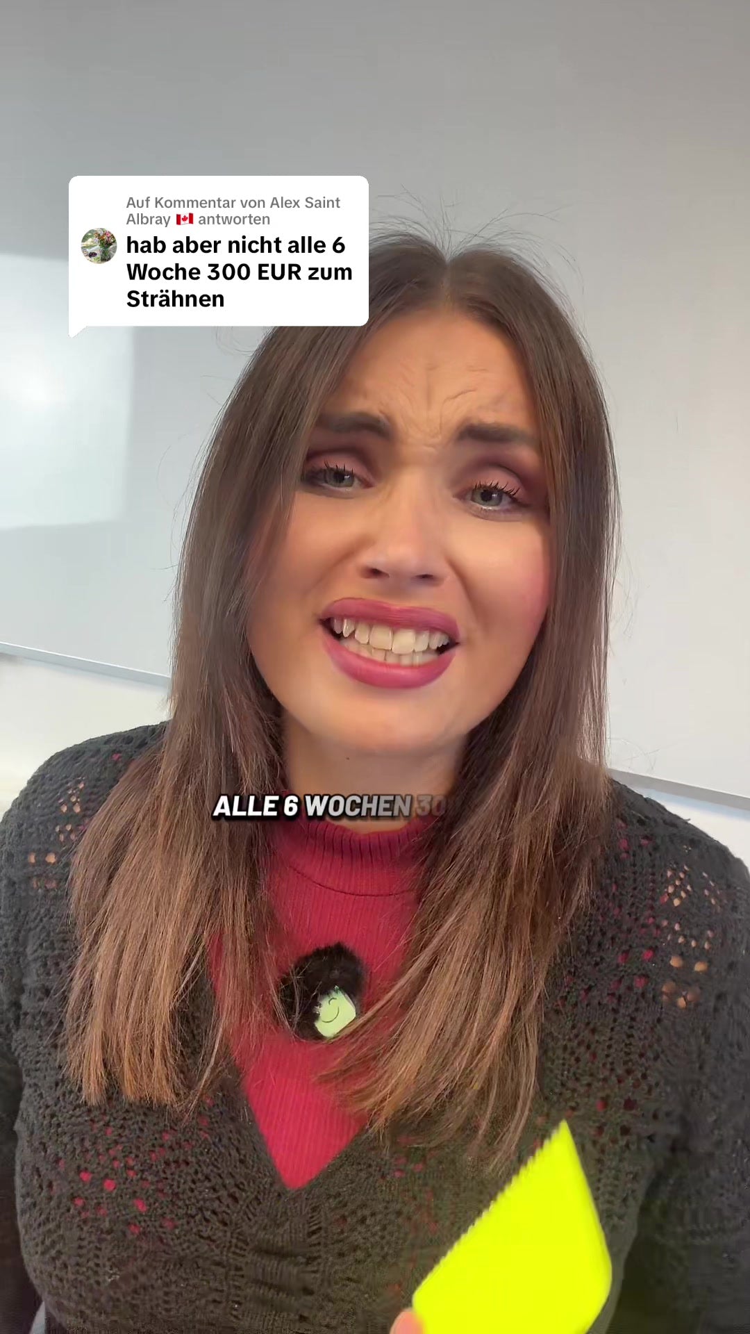 Standbild aus Chrissys Video