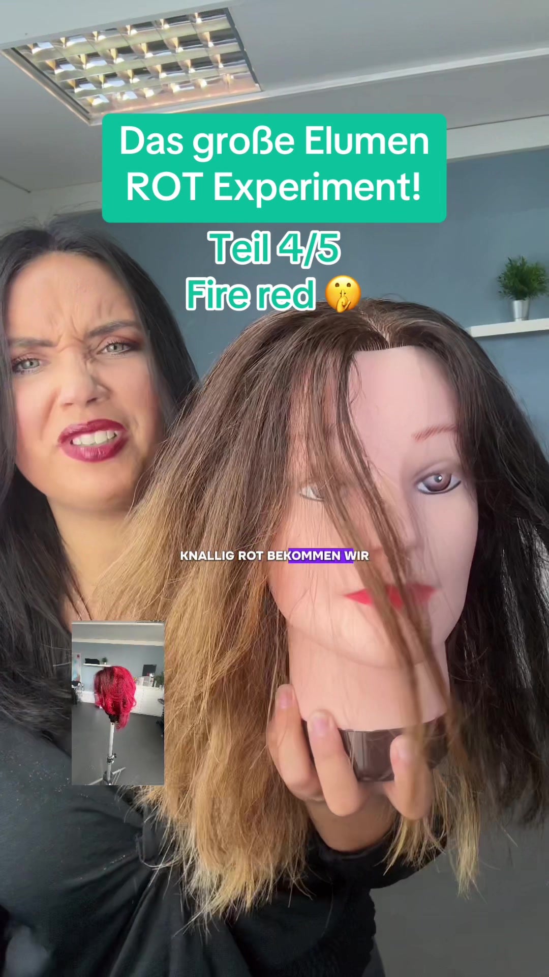 Standbild aus Chrissys Video