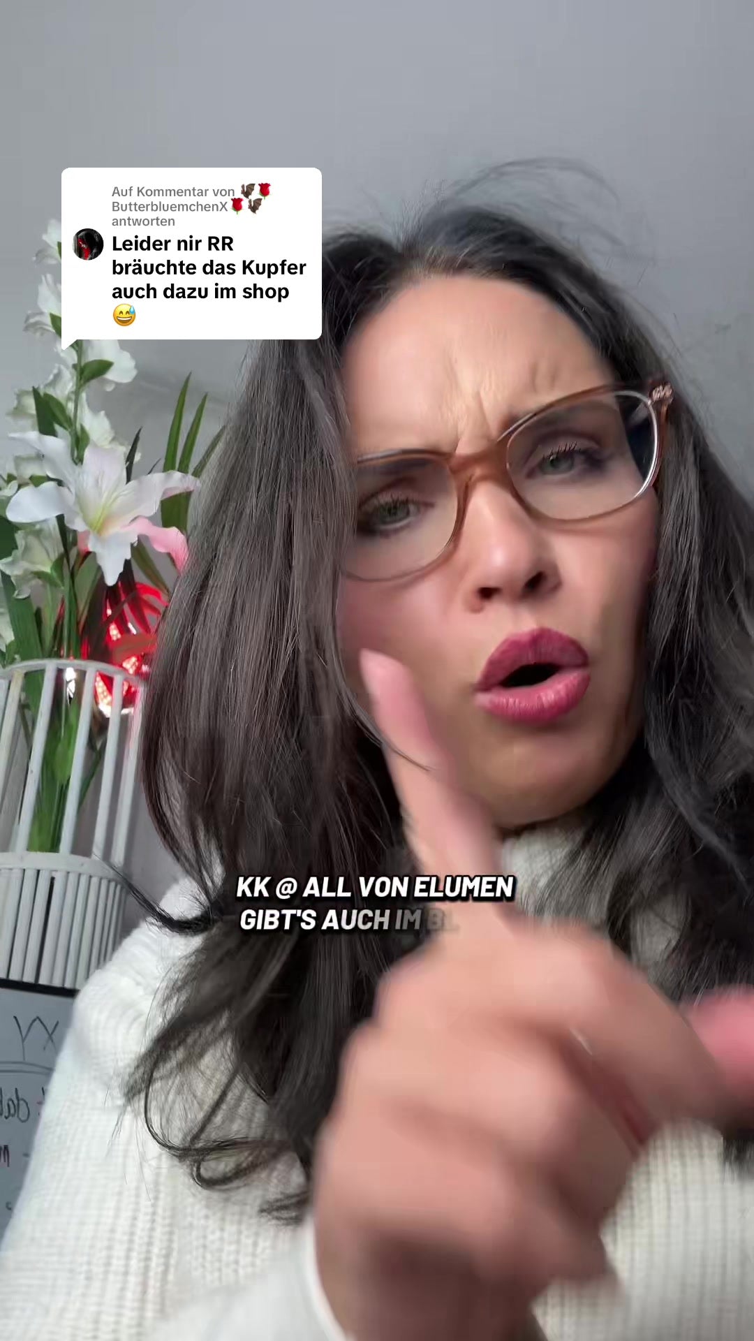 Standbild aus Chrissys Video