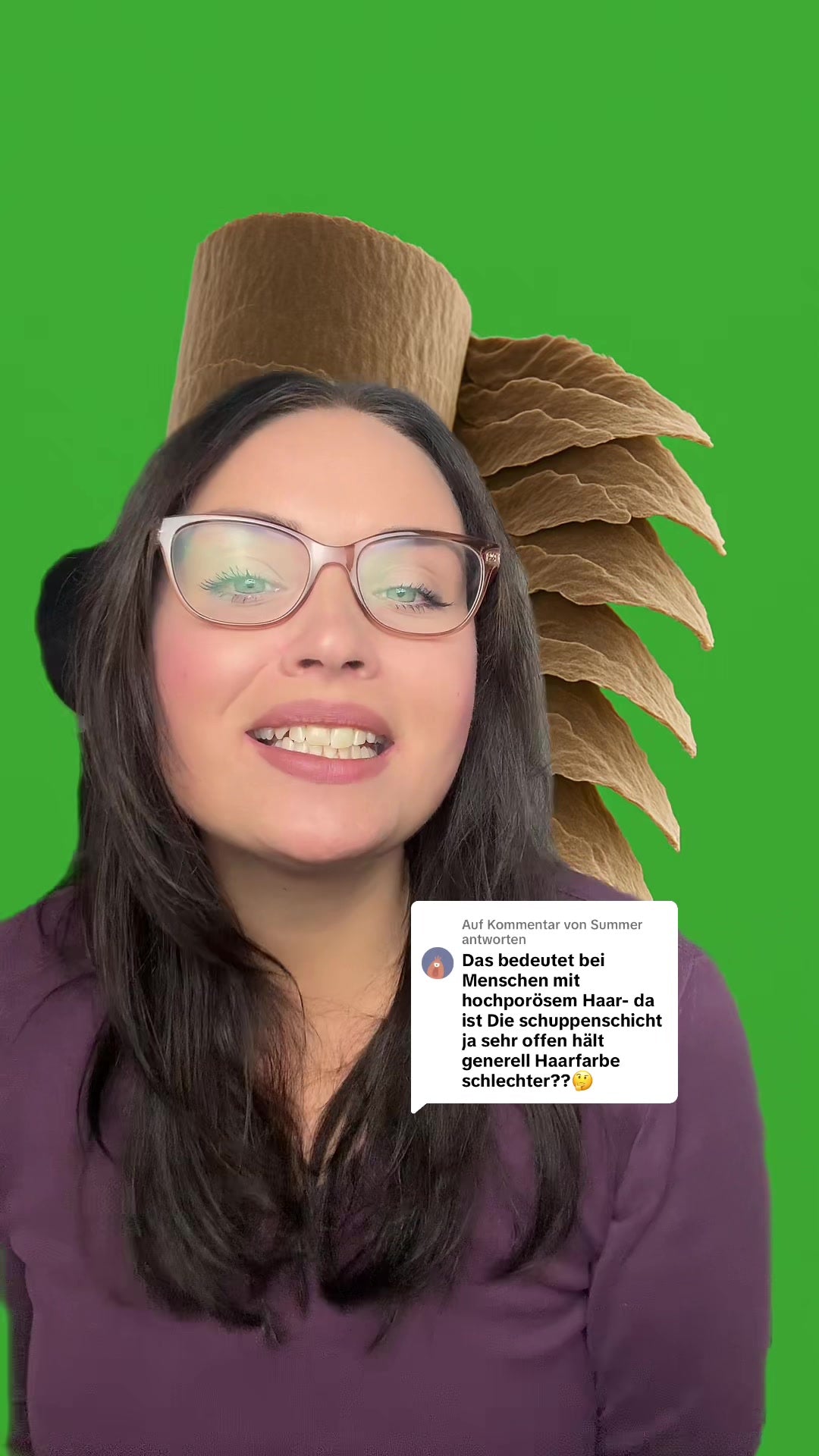 Standbild aus Chrissys Video