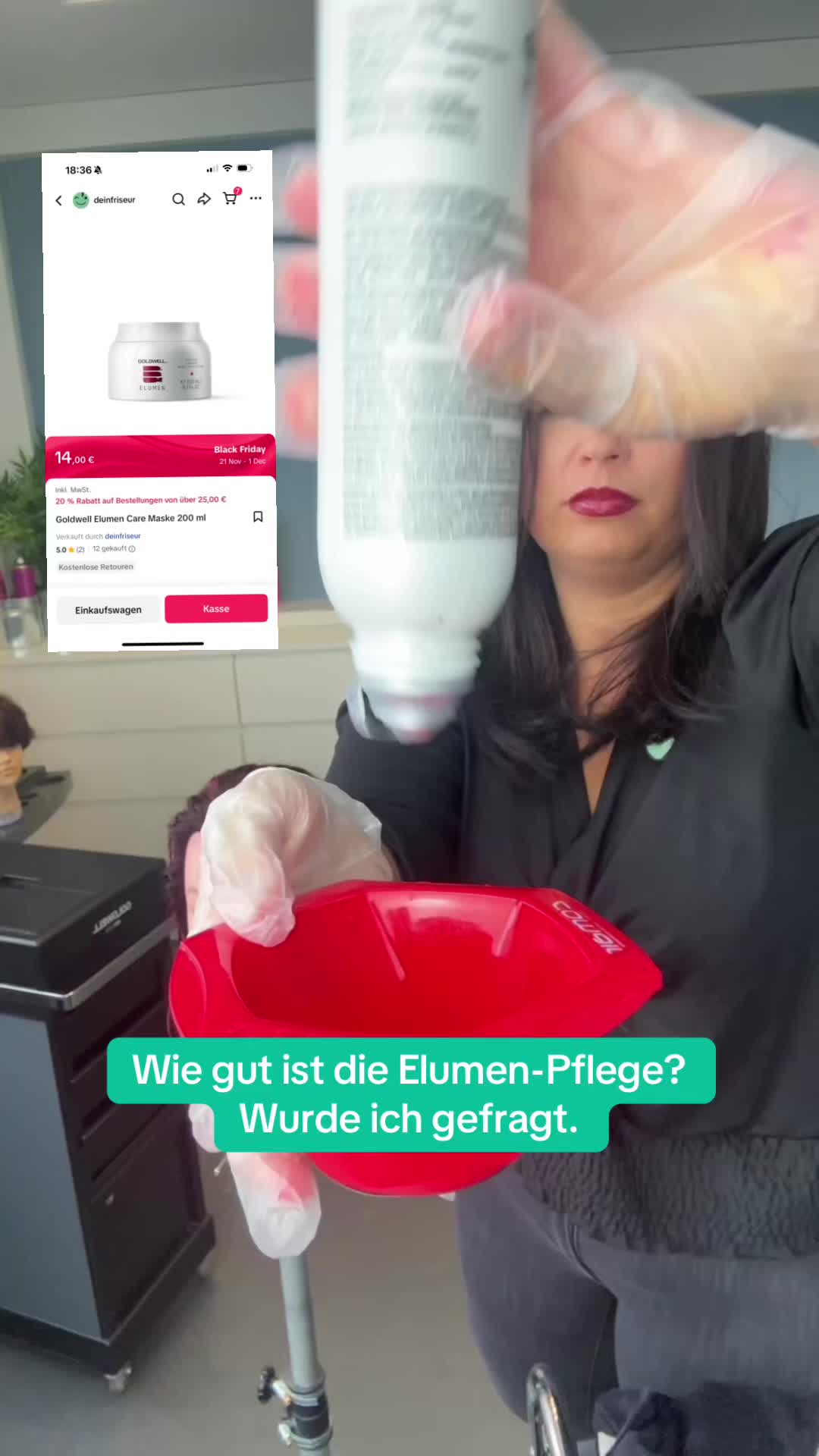 Standbild aus Chrissys Video