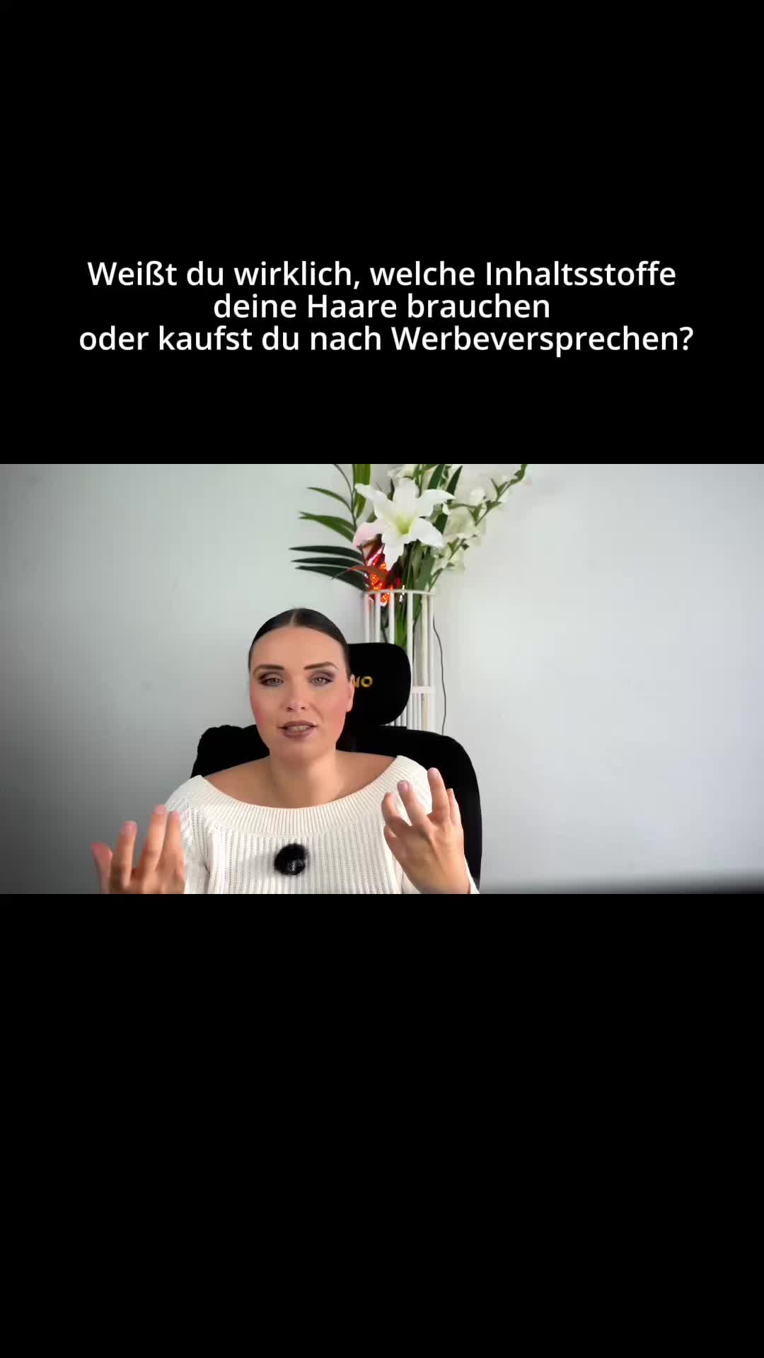 Standbild aus Chrissys Video