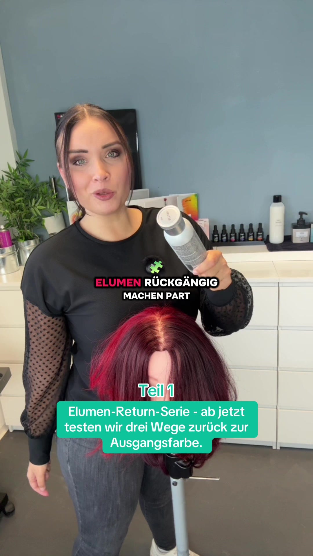 Standbild aus Chrissys Video