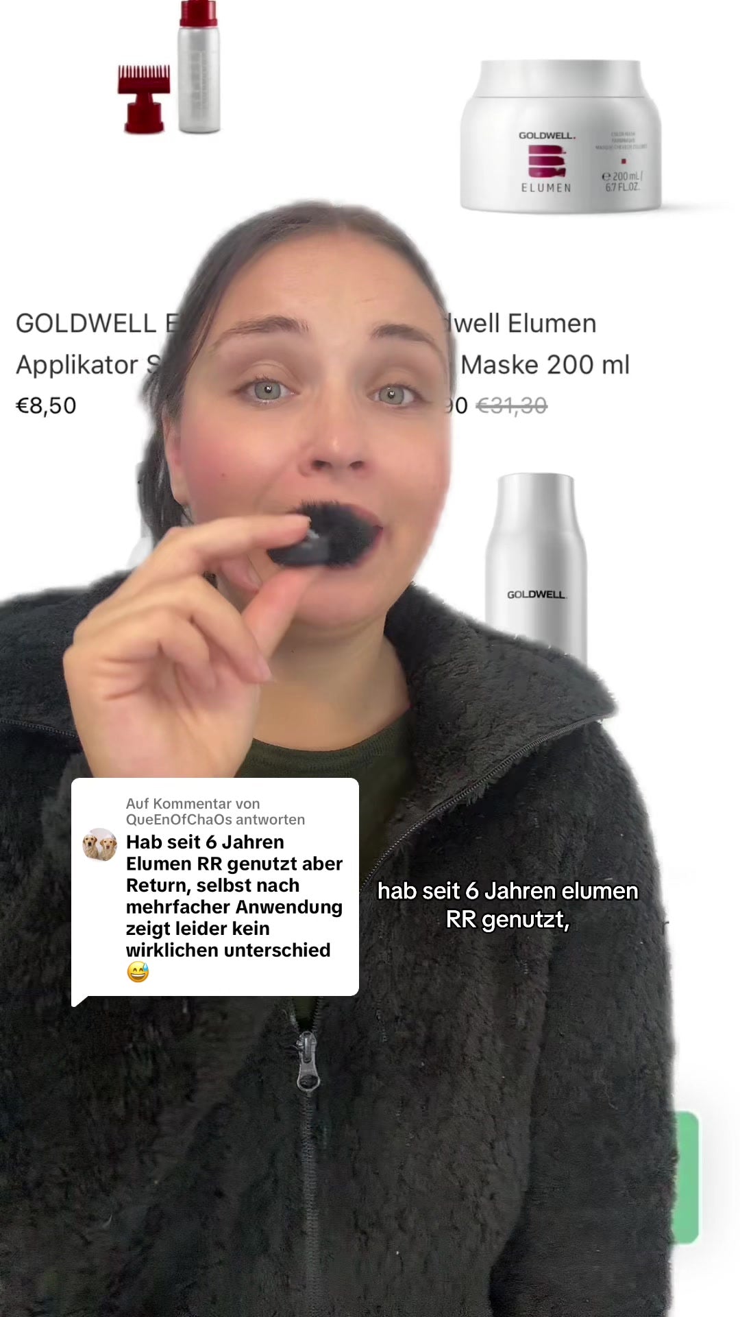 Standbild aus Chrissys Video