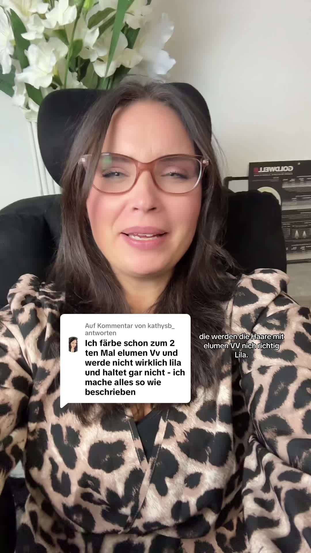 Standbild aus Chrissys Video