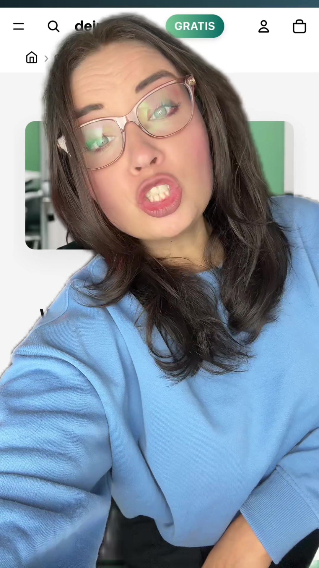 Standbild aus Chrissys Video