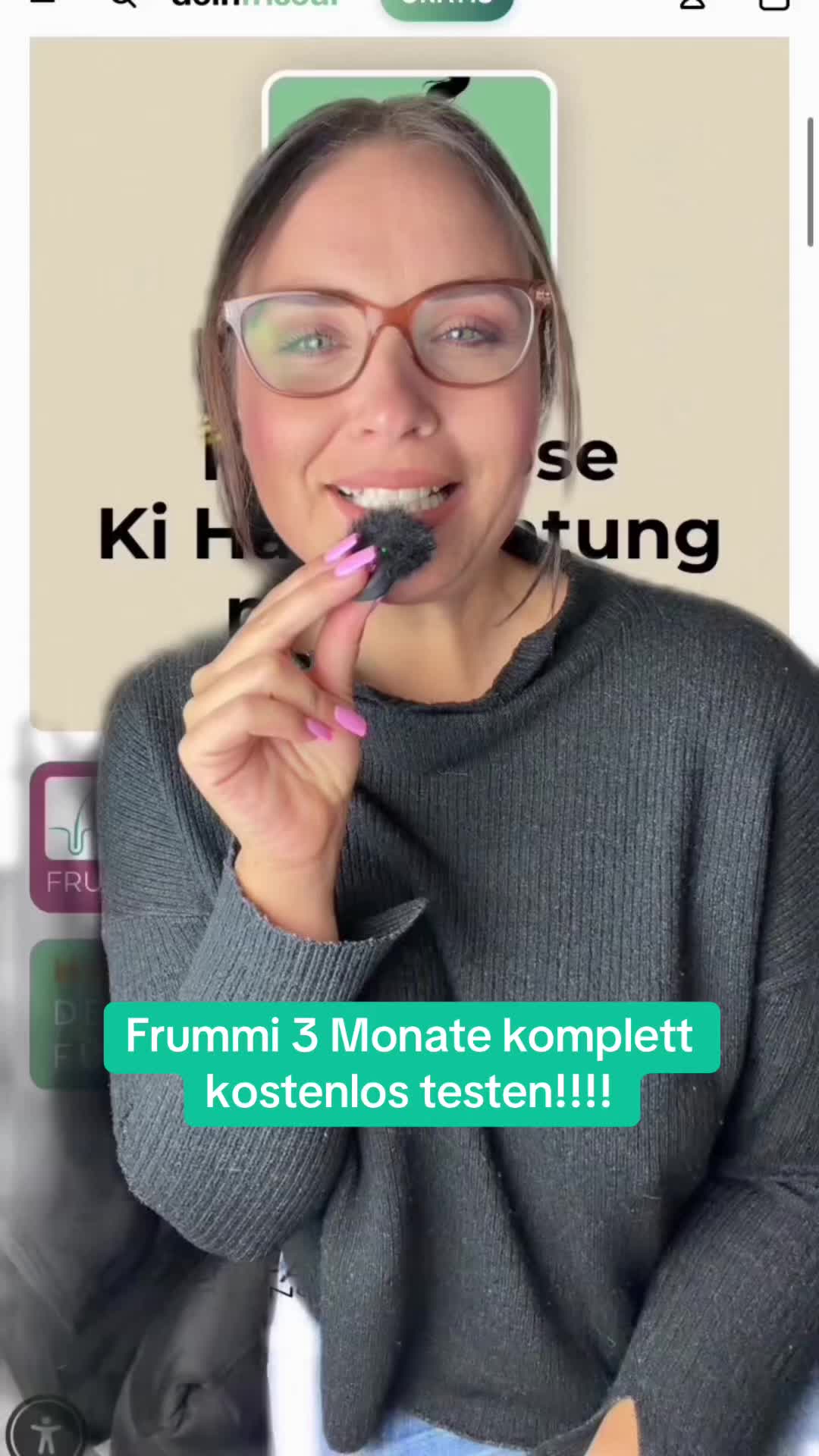 Standbild aus Chrissys Video