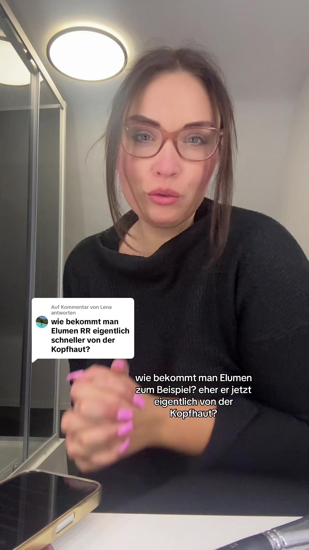 Standbild aus Chrissys Video