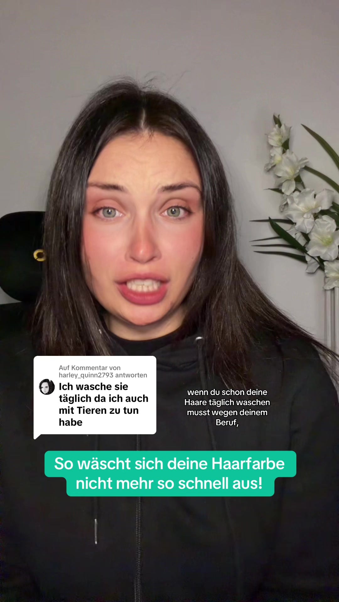 Standbild aus Chrissys Video
